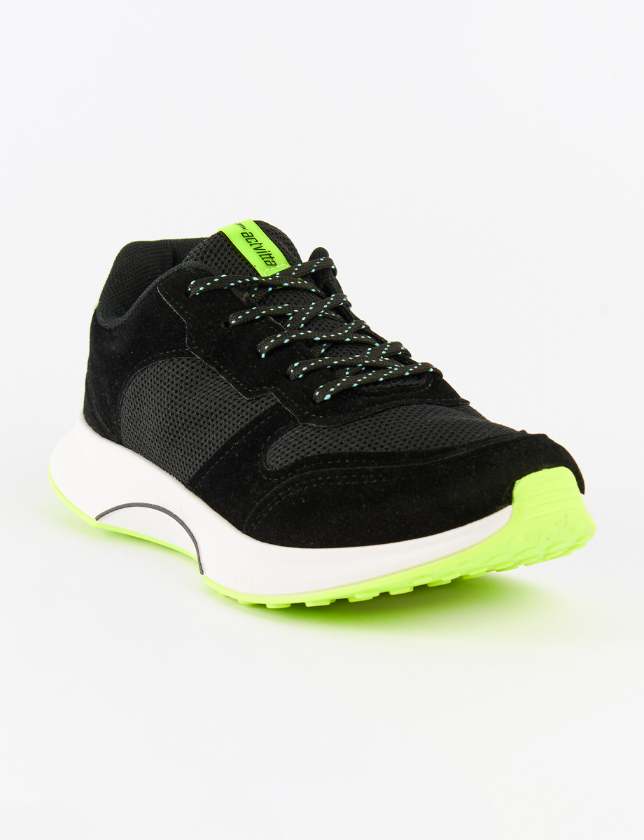 Sneaker Negro/Verde Actvitta
