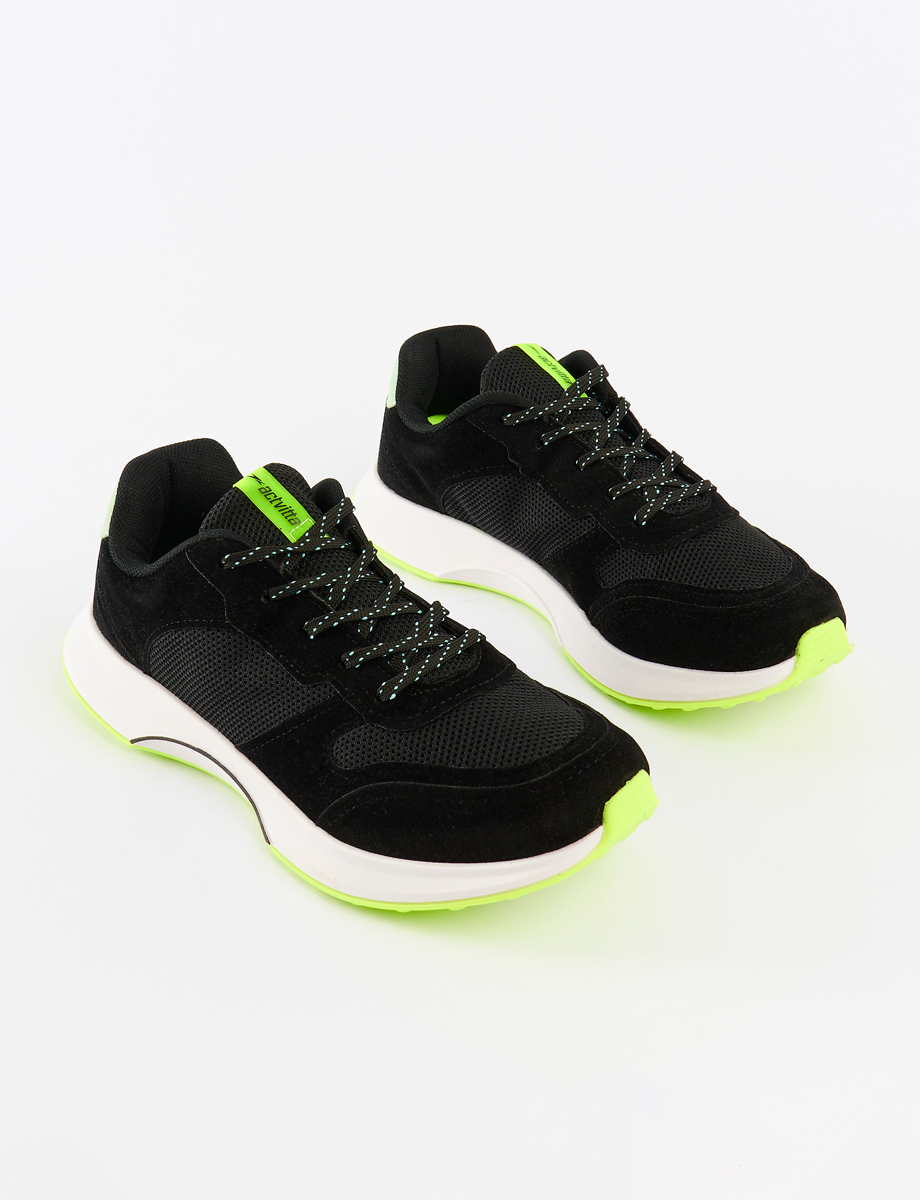 Sneaker Negro/Verde Actvitta