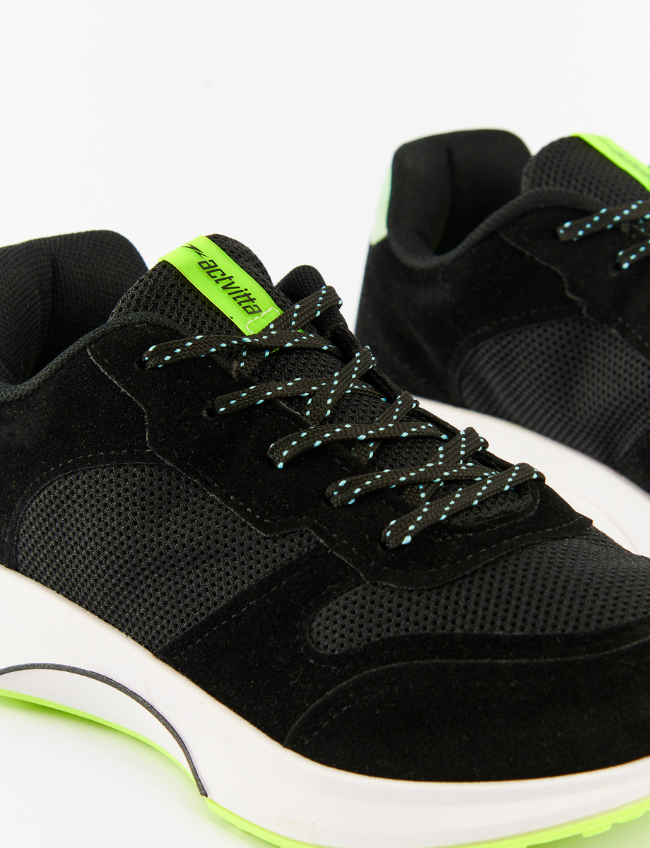 Sneaker Negro/Verde Actvitta