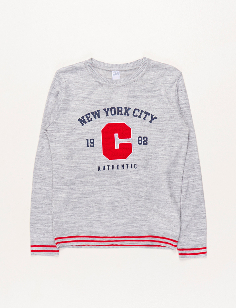 Sweater Gris New York City
