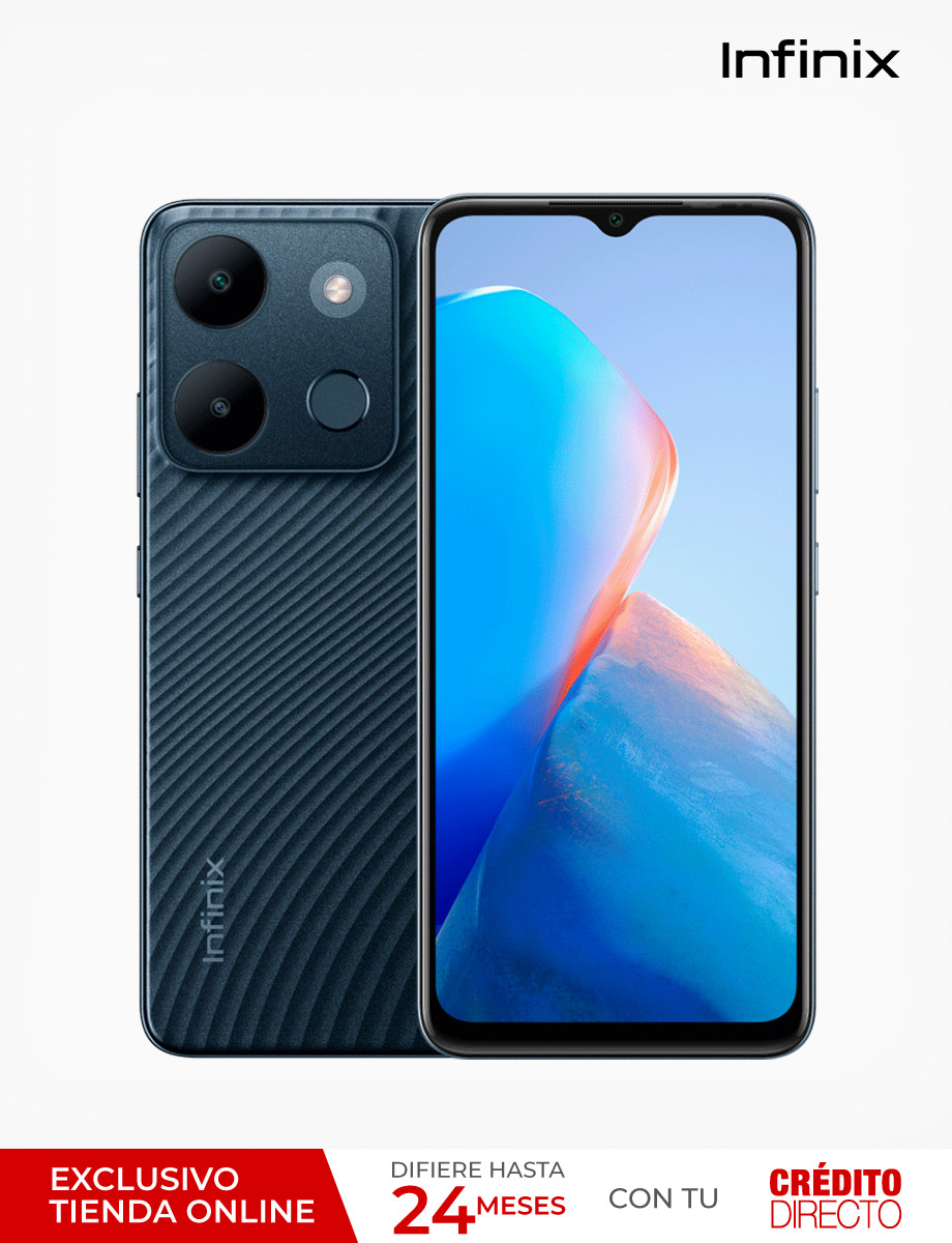 Infinix Smart 7 64GB 6.6" Negro