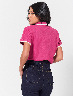 Polo Bordada Fucsia