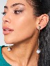 Aretes Largos Perlas