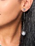 Aretes Largos Perlas