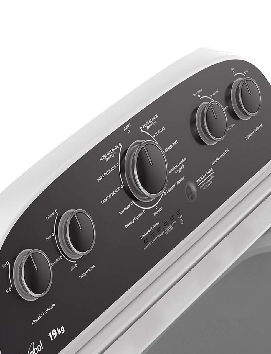 Lavadora Carga Superior Xpert System 19 Kg | Whirlpool