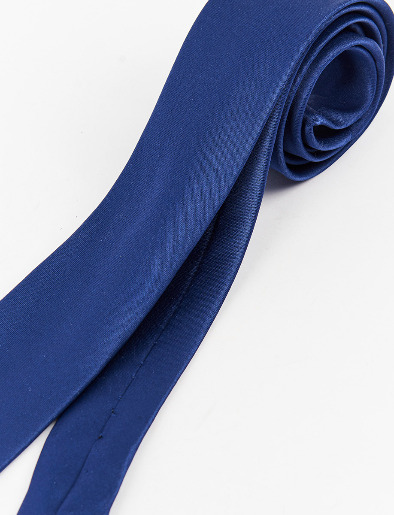 Corbata Llana Azul Medio