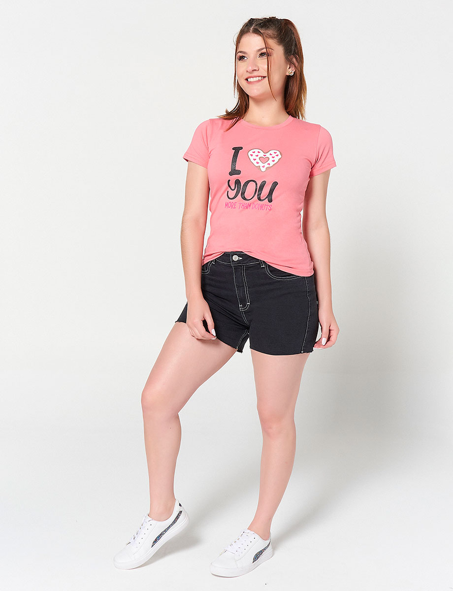 Short Denim Negro