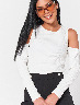 Camiseta Cut Out Blanca