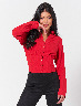 Blusa con Corset Rojo