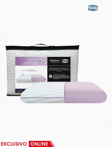 Almohada Calm Lavender Infused | <em class="search-results-highlight">Simmons</em>
