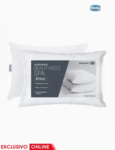 Almohada Beautyrest SPA Set x2 | <em class="search-results-highlight">Simmons</em>