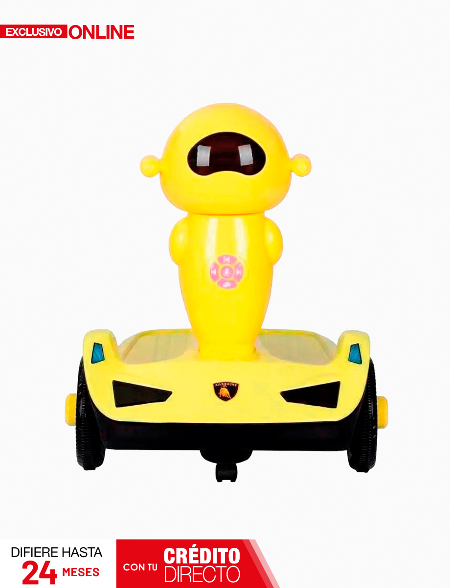 Carro a Batería Amarillo para Niños | Peego