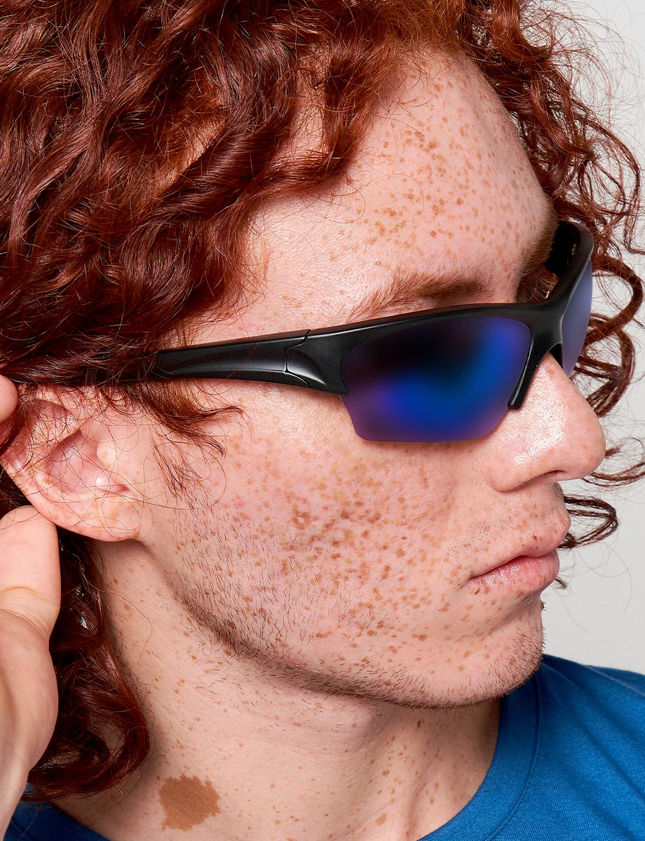 Gafas Deportivas Negro/Azul