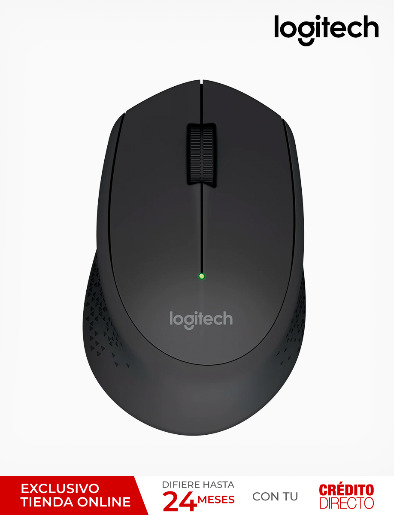 Mouse Inalámbrico Negro M280 | Logitech