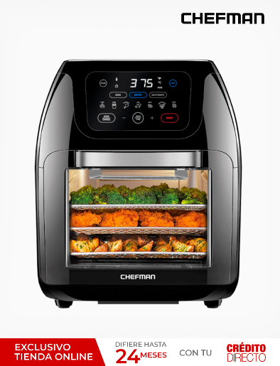 Freidora de Aire con Horno 10 Lt 1700W | Chefman