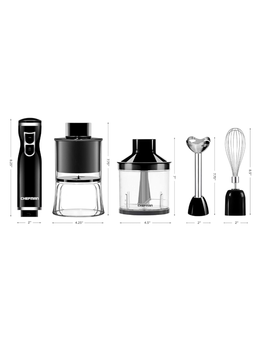Batidora de Inmersión 6 en 1 300W | Chefman