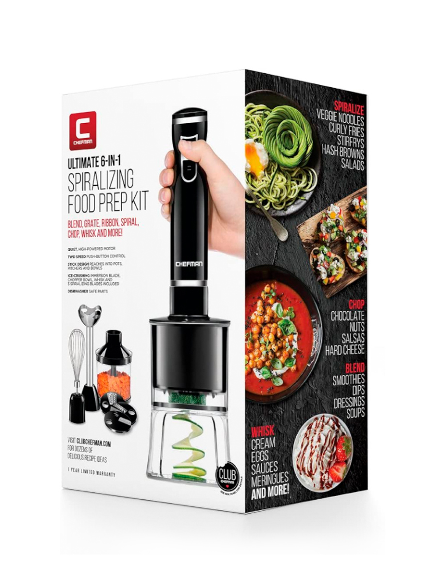 Batidora de Inmersión 6 en 1 300W | Chefman