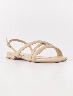 Sandalia Flat Chica Nude