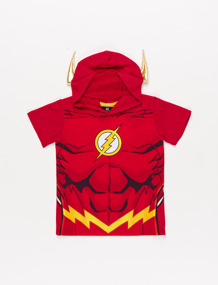 Camiseta pre con Capucha Flash