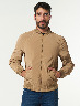 Chaqueta Bomber Camel