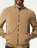 Chaqueta Bomber Camel