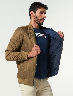 Chaqueta Bomber Reversible Azul/Café