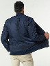 Chaqueta Bomber Reversible Azul/Café