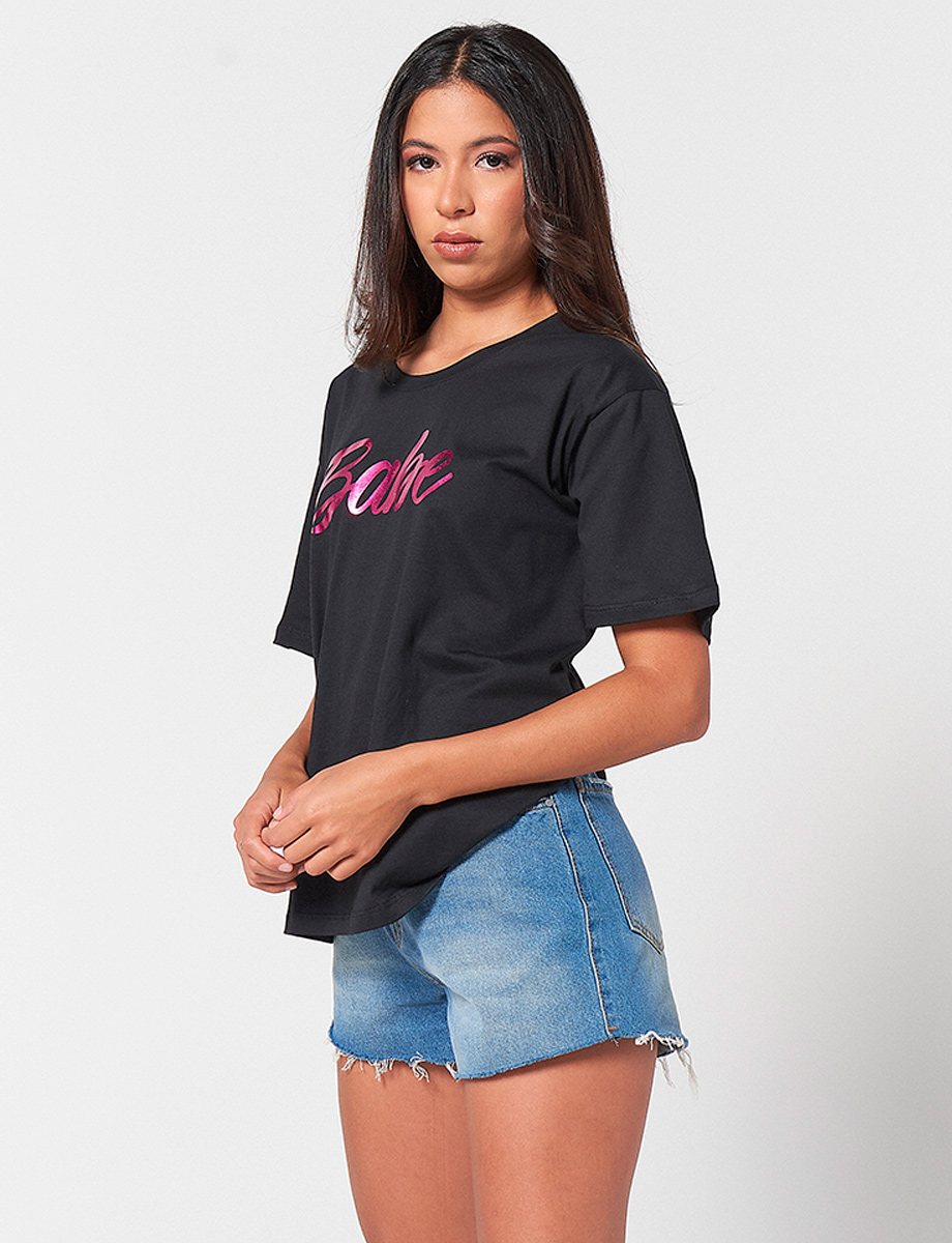 Camiseta Babe Negro