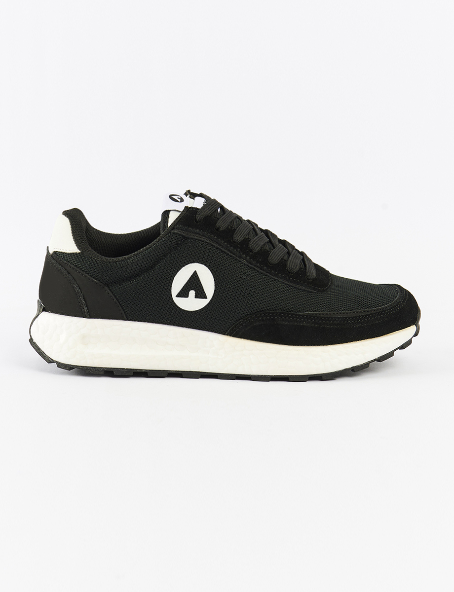 Sneaker Unicolor con Cordones | Air Walk