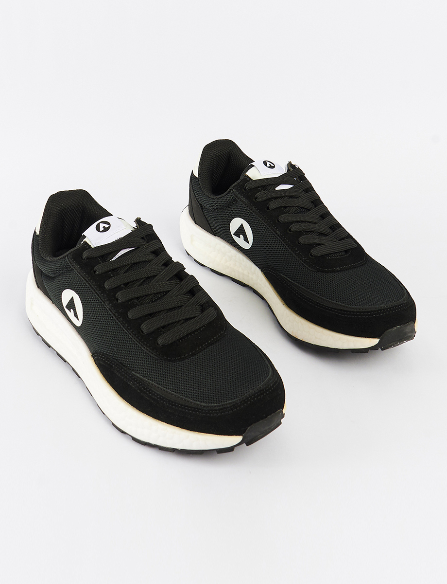 Sneaker Unicolor con Cordones | Air Walk