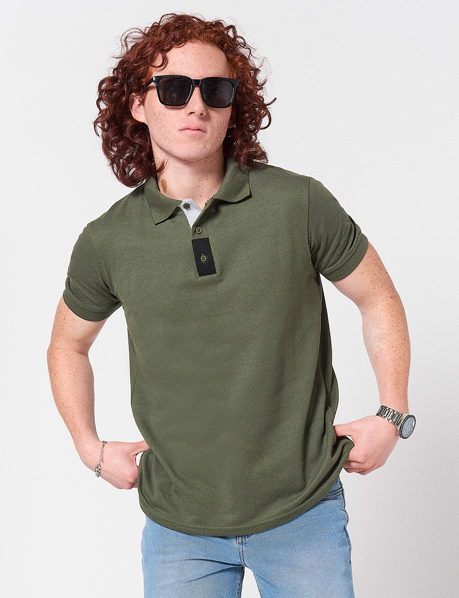 Polo Promo Verde Oliva