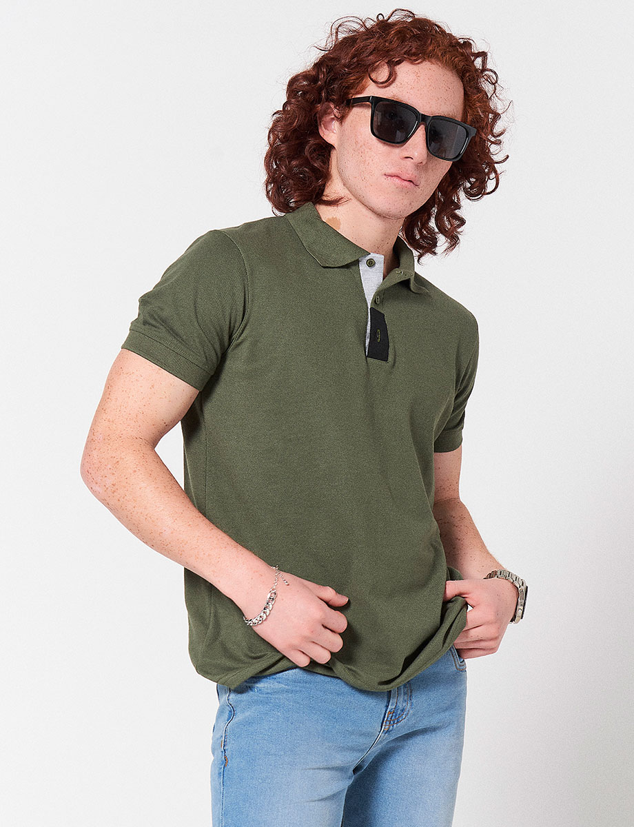 Polo Promo Verde Oliva