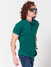 Camiseta Polo Llana Verde Botella
