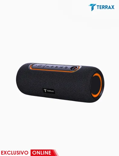 Parlante Bluetooth Whaterproof Negro | Terrax
