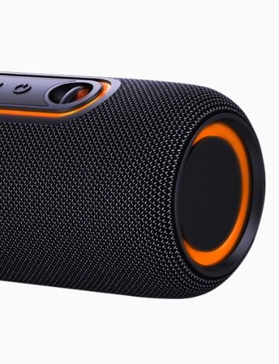 Parlante Bluetooth Whaterproof Negro | Terrax