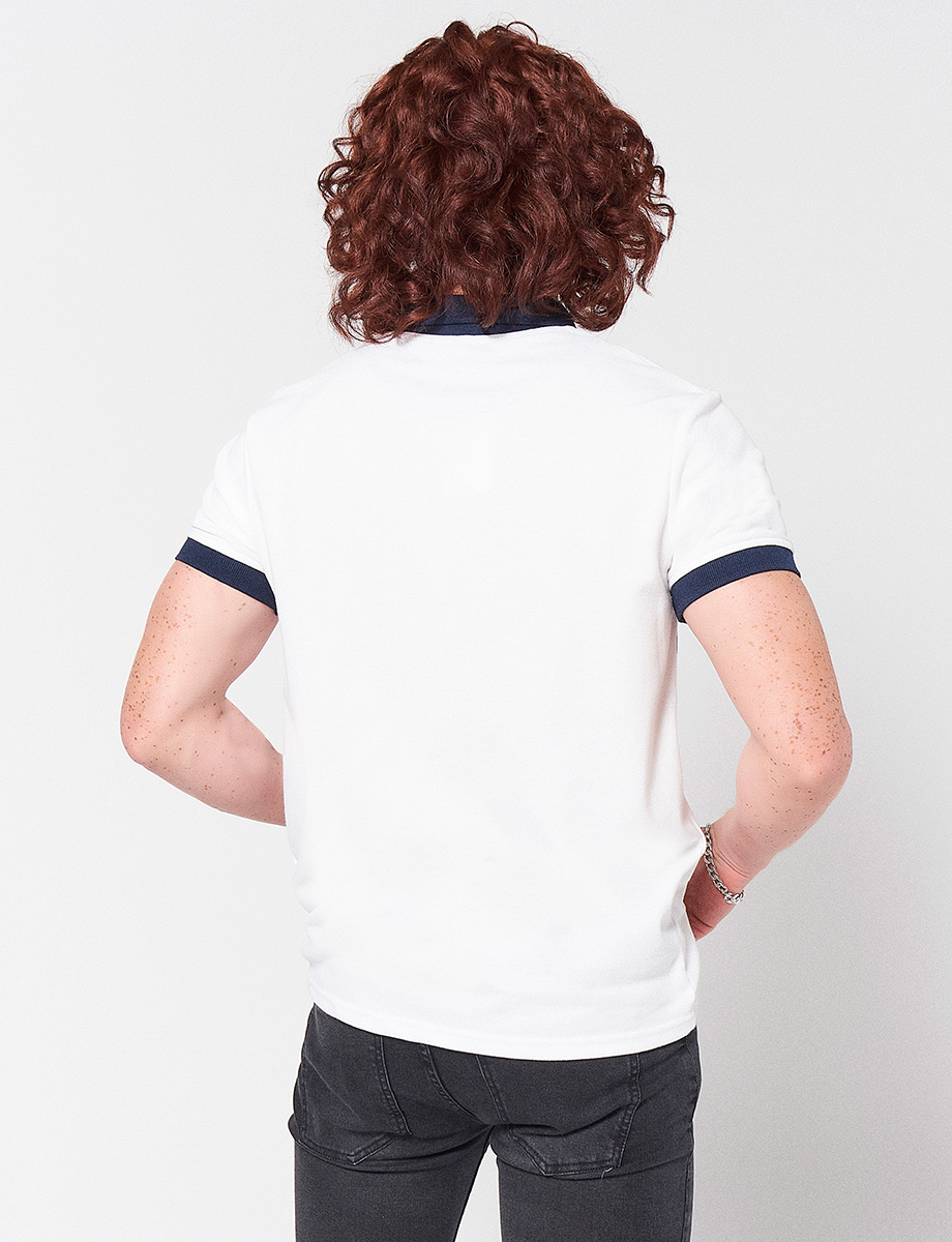 Camiseta Polo Blanca