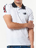 Camiseta Polo Blanco/Negro