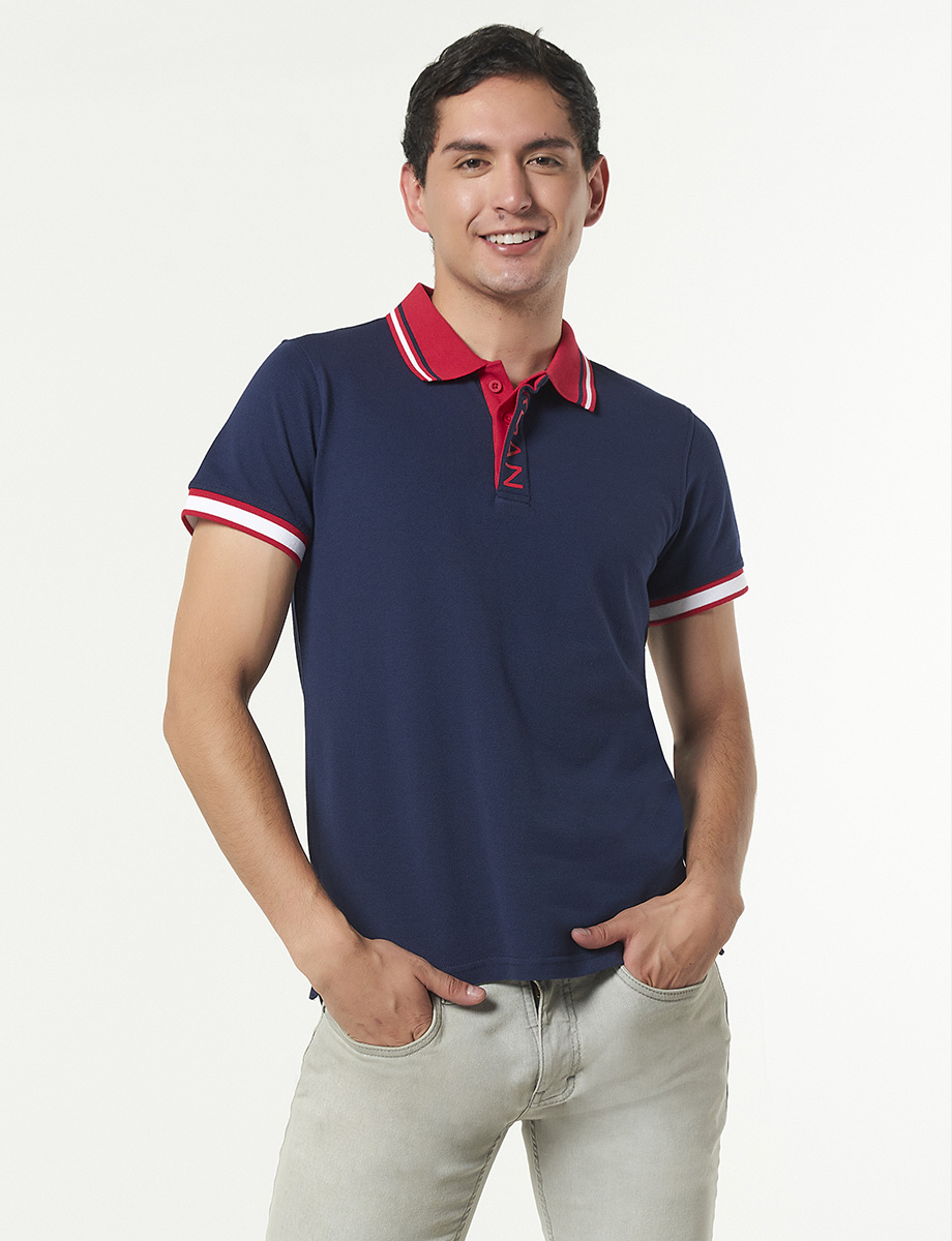 Camiseta Polo Urban Azul