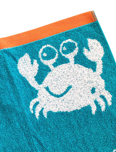 Toalla Infantil Diseño Cangrejos 500g | Belia