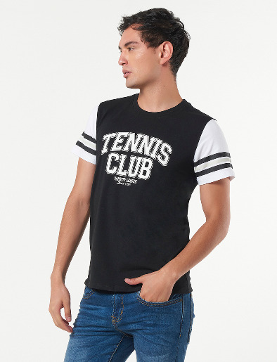 Camiseta Tennis Club Negro