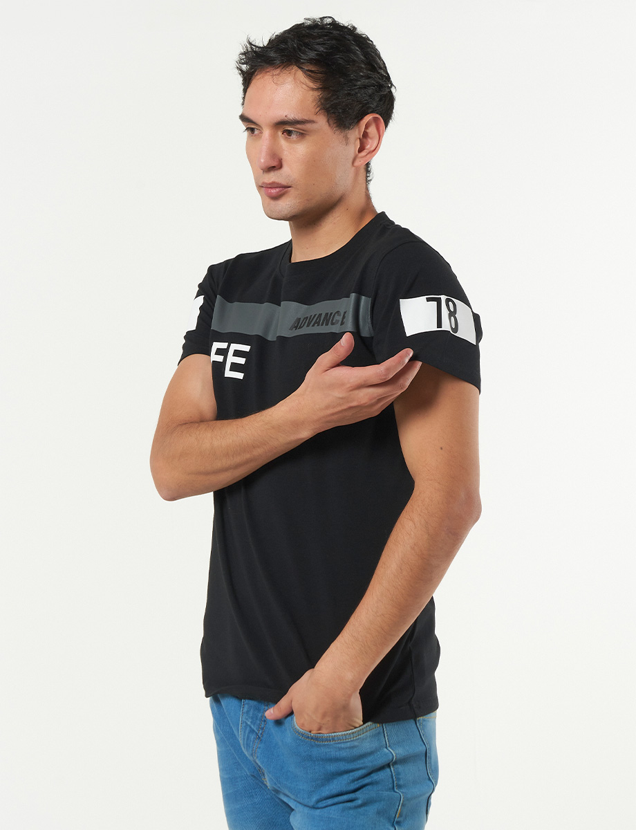 Camiseta Life Co Negro | CAMISETAS Y POLOS | CAMISETAS Y POLOS | MODA ...