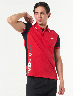 Camiseta Polo Rojo/Negro Outsiders