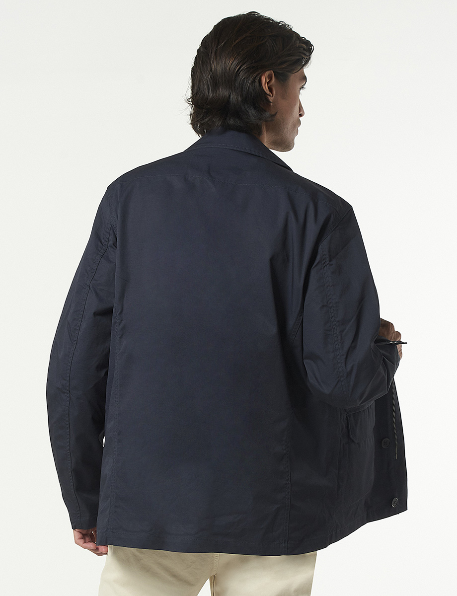 Chaqueta con Bolsillos Azul