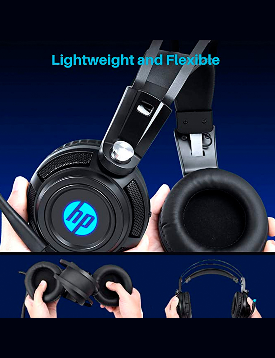 <em class="search-results-highlight">Audífonos</em> Gamer con Luz LED H200 | HP