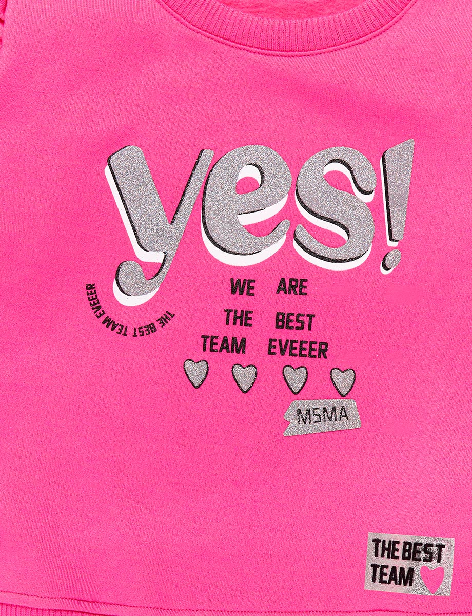 Buzo Yes Fucsia