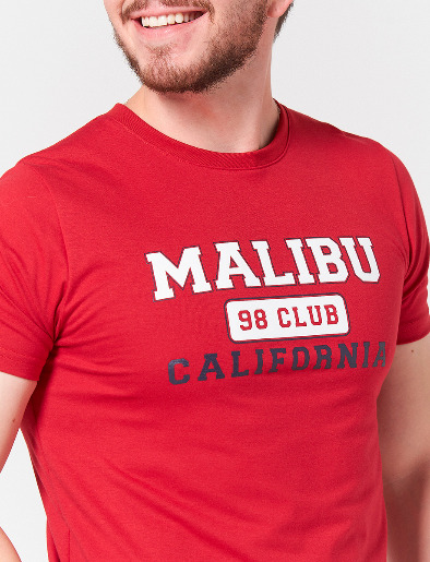 Camiseta Malibu Roja