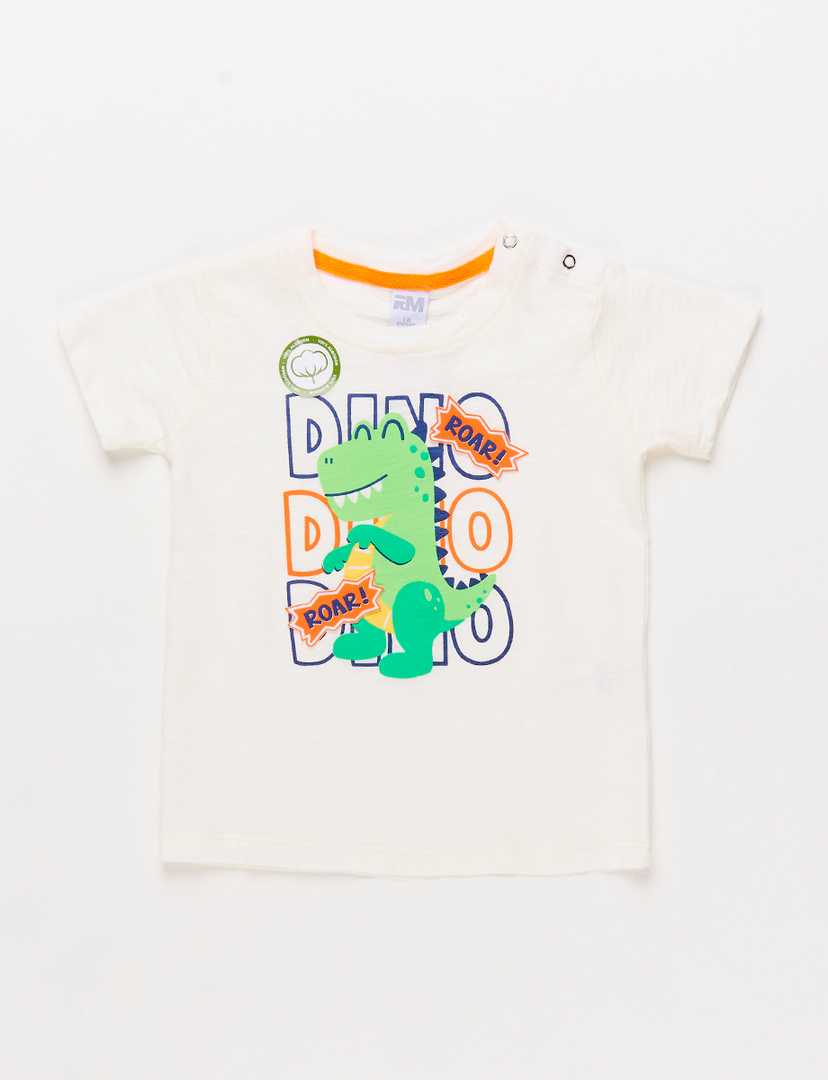 Camiseta Dino Crudo
