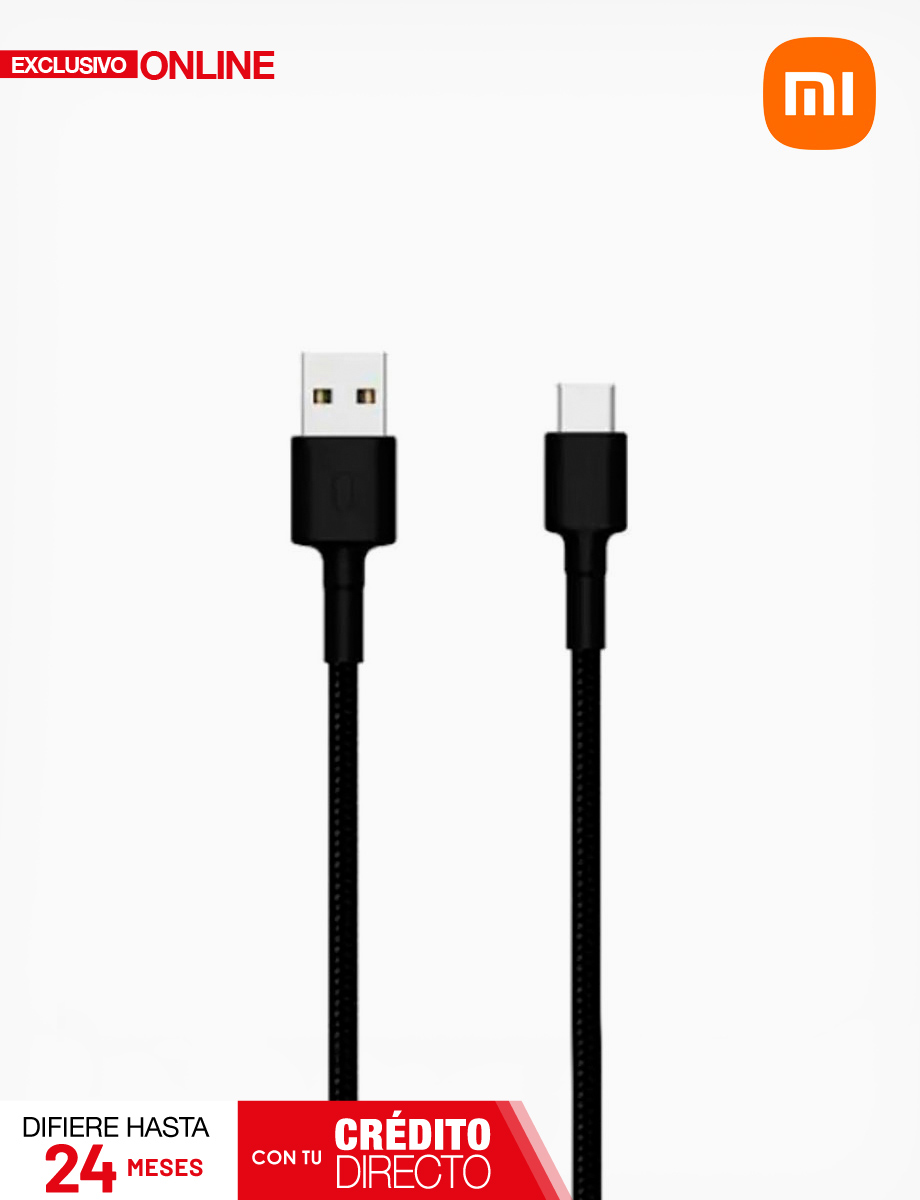 Cable Trenzado USB-A a USB-C 1 Metro | Xiaomi