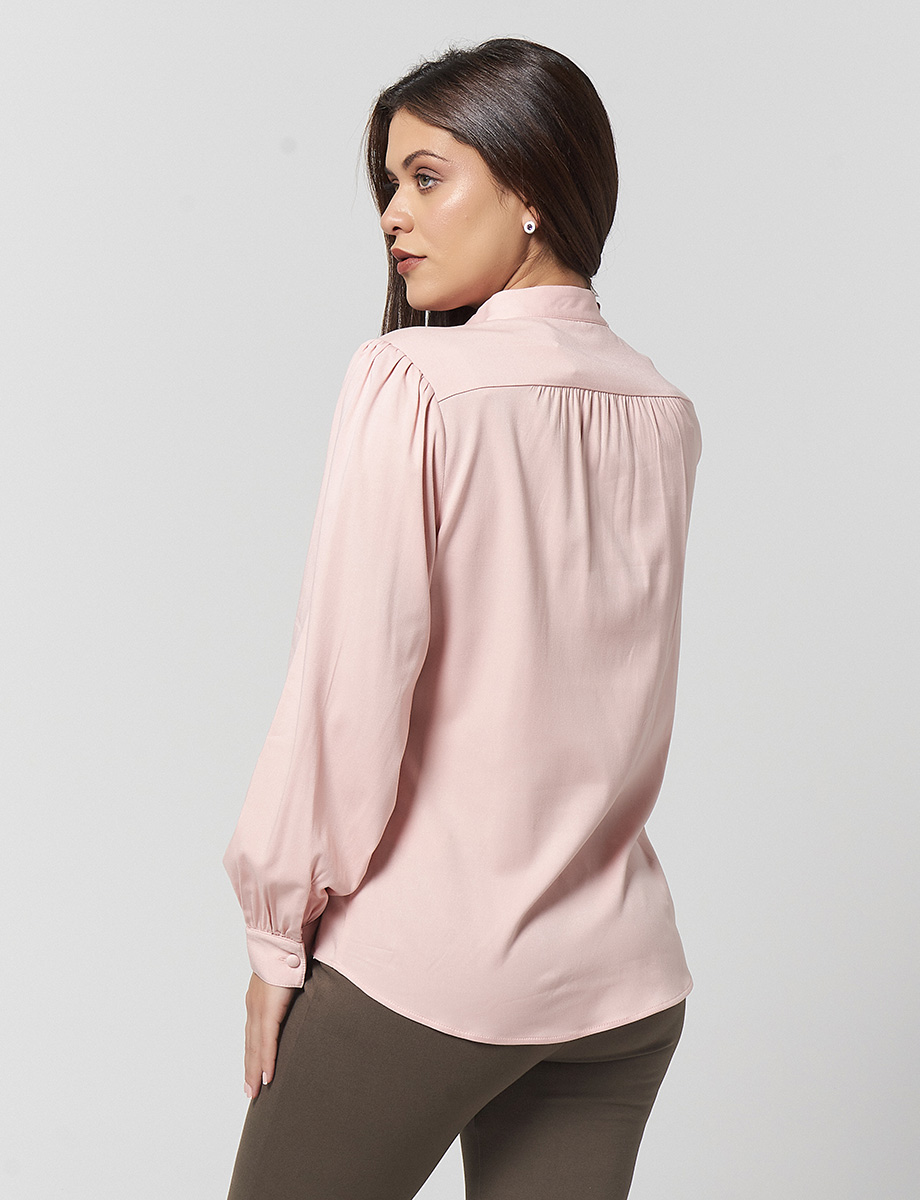 Blusa Clásica Rosada | BLUSAS | BLUSAS | MODA MUJER | MUJERES | Moda RM ...