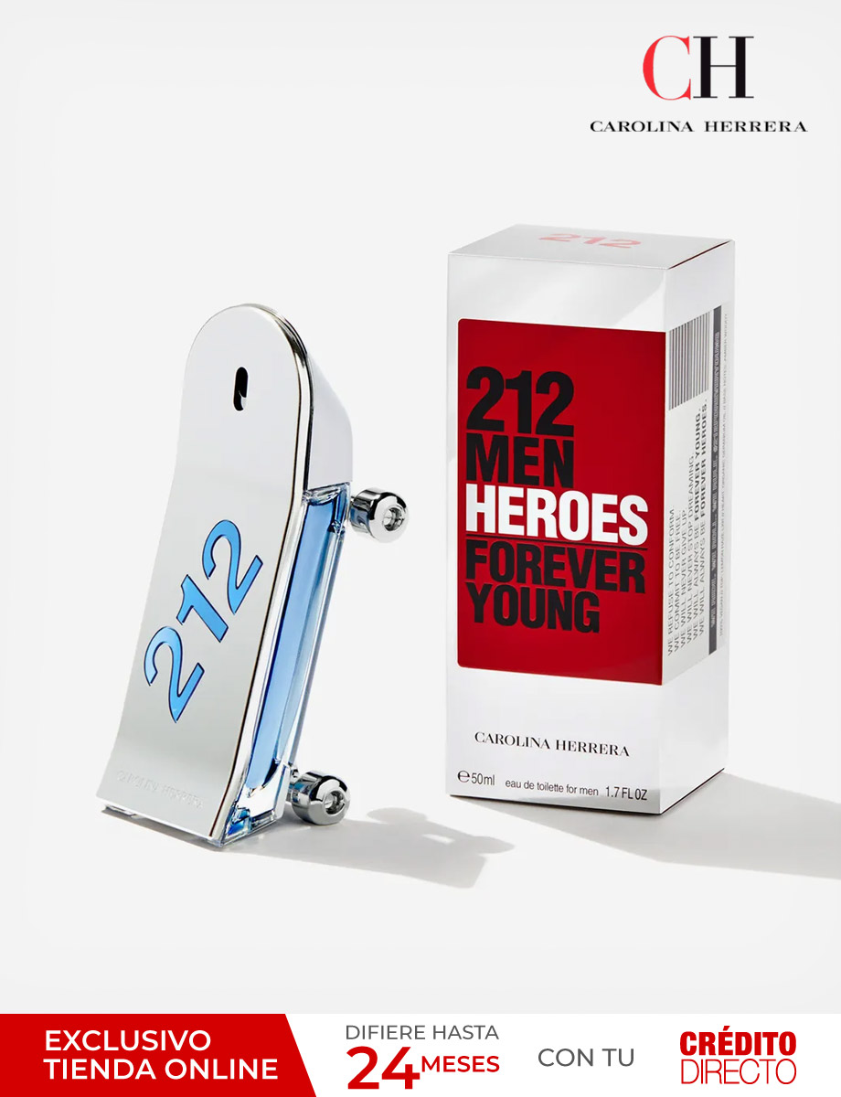 Perfume 212 Heroes EDT 50ml | Carolina Herrera